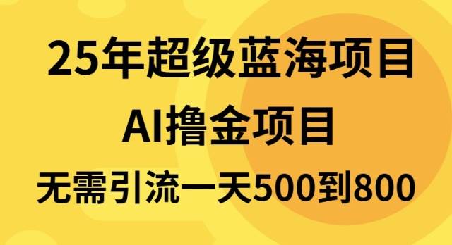 （13746期）25年超级蓝海项目一天800+，半搬砖项目，不需要引流-云壹网创