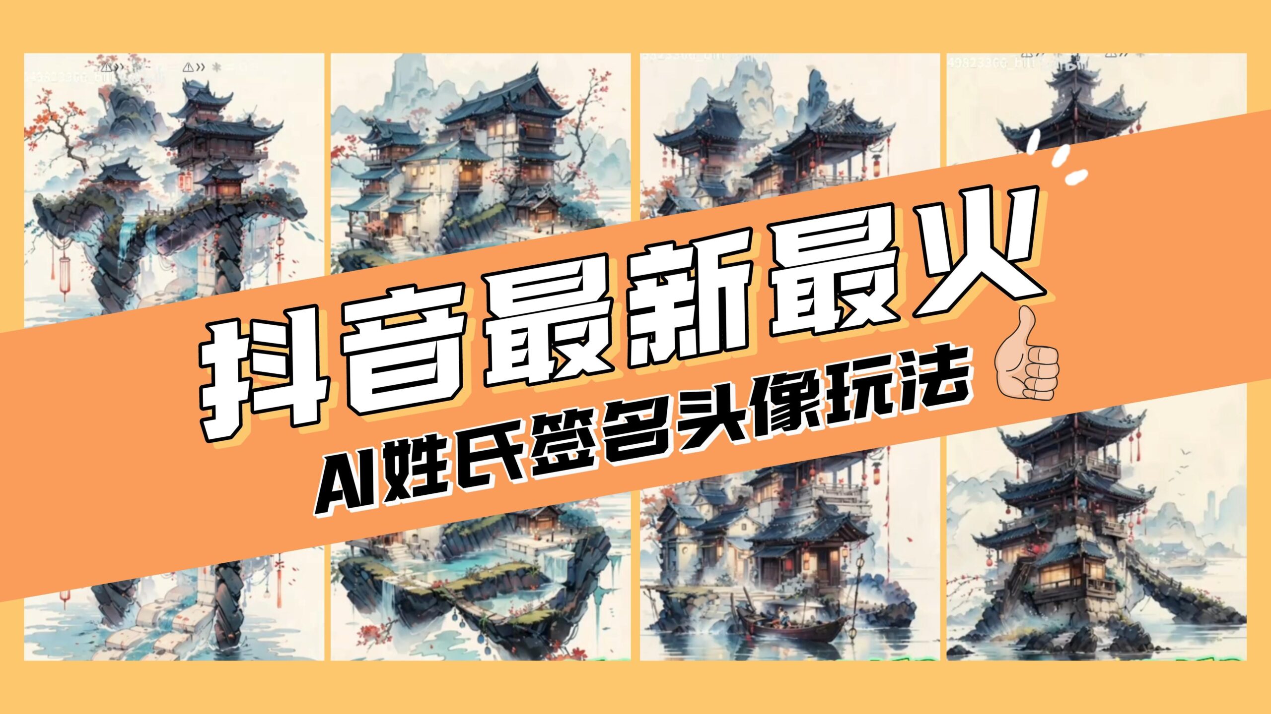 （8375期）AI姓氏签名头像定制，简单易操作，日入200-500+-云壹网创