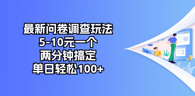 （10606期）最新问卷调查玩法，5-10元一个，两分钟搞定，单日轻松100+-云壹网创