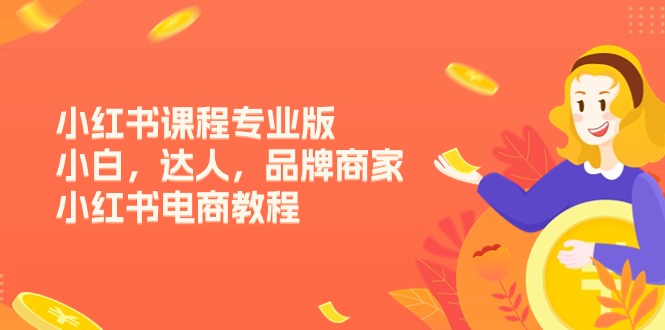 （11022期）小红书课程专业版，小白，达人，品牌商家，小红书电商教程（15节）-云壹网创