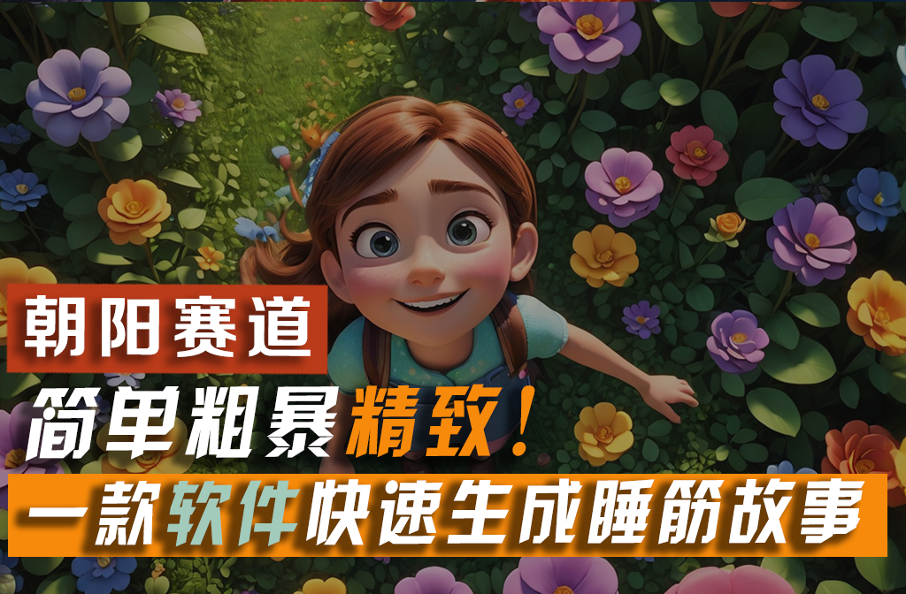 (11405期)利用一款软件5分钟一条爆款睡筋故事,简单粗暴精致!小白月入2w+插图 (11405期)利用一款软件5分钟一条爆款睡筋故事,简单粗暴精致!小白月入2w+插图