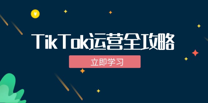 （12739期）TikTok实战运营全攻略：从下载软件到变现，抖音海外版实操教程-云壹网创