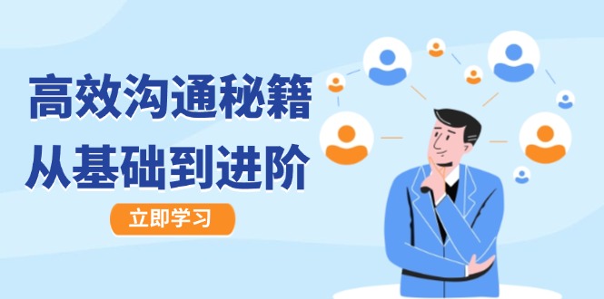 （12754期）高效沟通秘籍：成长有方向，从基础到进阶，图文音频一应俱全-云壹网创