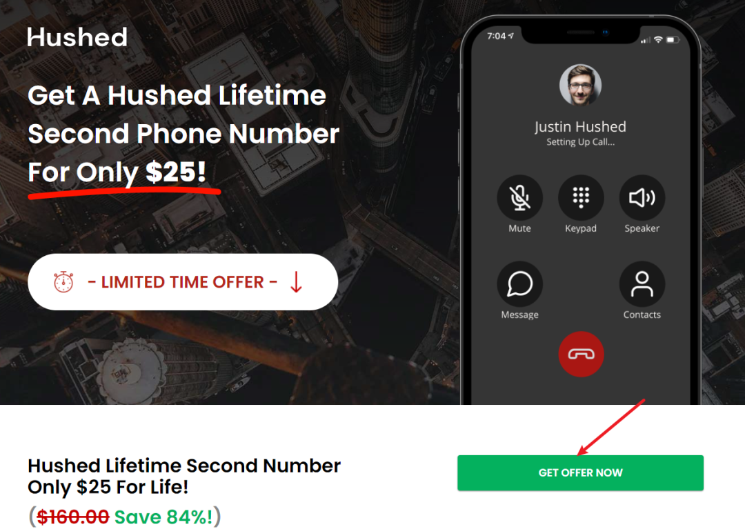 Hushed美国虚拟手机号注册及使用教程（接打电话+收验证码+保号+替代）插图7