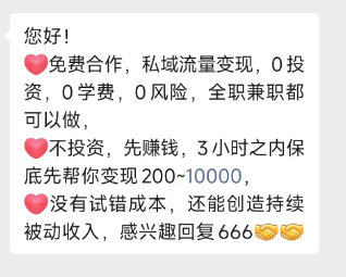 私域流量变现——日赚10000+，零成本免费教学（真相揭秘）插图1