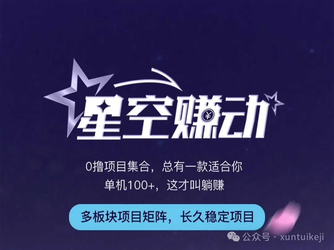 【星空赚动】最近爆火的应用搜索副业，每天重复做，任务量大，收益可观-云壹网创